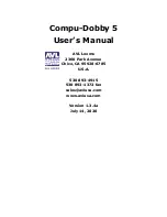 Preview for 1 page of AVL Looms Compu-Dobby 5 User Manual