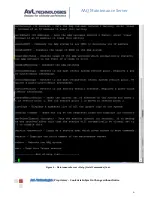 Предварительный просмотр 7 страницы AvL Technologies AAQ Maintenance Server Setup & Operation Manual