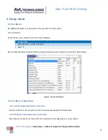 Предварительный просмотр 4 страницы AvL Technologies AAQ Step Track Hold Module Set Up And Operation Manual