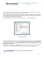 Предварительный просмотр 22 страницы AvL Technologies AAQ TLE Tracking Module Set Up And Operation Manual