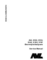 AVL 9120 Service Manual preview