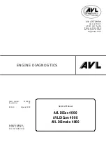 AVL AVL DiCom 4000 Service Manual preview