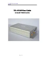 AVL TZ-AVL05 User Manual preview