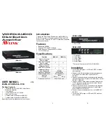 AVLink BAS-913 User Manual preview