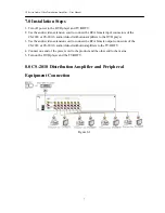 Preview for 8 page of AVLink CS-20116 User Manual