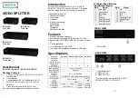 Предварительный просмотр 1 страницы AVLink DC-41110 User Manual