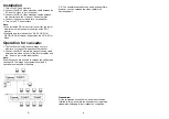 Предварительный просмотр 2 страницы AVLink DC-41110 User Manual