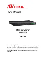 Предварительный просмотр 1 страницы AVLink HX-2388 User Manual