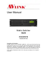 AVLink HX-2444 User Manual preview