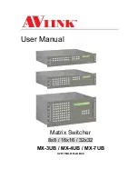 Предварительный просмотр 1 страницы AVLink MX-3UB User Manual