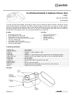 Предварительный просмотр 1 страницы AVLink TWE1 User Manual