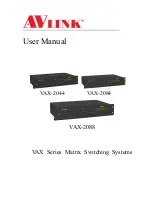 AVLink VAX-2044 User Manual предпросмотр