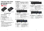 Предварительный просмотр 1 страницы AVLink VGA-LDXW PRO User Manual