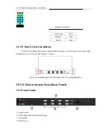 Preview for 4 page of AVLink YX-1042 User Manual