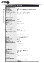 Preview for 6 page of Avlite AV-OL-60 Installation & Service Manual