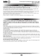 Preview for 4 page of Avlite AV-OL-FL810-UM-R-D Installation & Service Manual