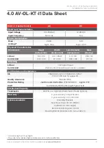 Preview for 9 page of Avlite AV-OL-KT-I1 Installation & Service Manual