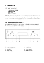 Preview for 6 page of AVM A 30.3 Operating Instructions Manual