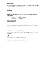 Preview for 2 page of AVM Evolution CD3NG Operating Instructions Manual