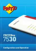 Preview for 1 page of AVM FRITZ!Box 7530 Configuration And Operation