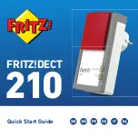 Предварительный просмотр 1 страницы AVM FRITZ!DECT 210 Quick Start Manual