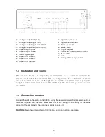 Предварительный просмотр 7 страницы AVM OVATION CD 6.2 Operating Instructions Manual