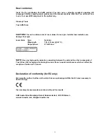 Preview for 2 page of AVM OVATION CD 8T Operating Instructions Manual