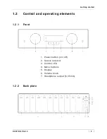 Preview for 6 page of AVM OVATION PA 8.3 Operating Instructions Manual