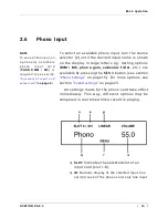 Preview for 18 page of AVM OVATION PA 8.3 Operating Instructions Manual