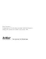 Preview for 2 page of AvMap Geosat 6 Series User Manual