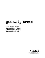 Preview for 2 page of AvMap geosat5 APRS Setup Instructions