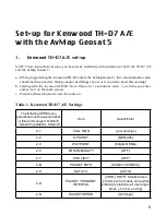 Preview for 8 page of AvMap geosat5 APRS Setup Instructions