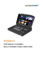 Предварительный просмотр 1 страницы AVMATRIX PVS0613 Manual