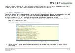 Предварительный просмотр 70 страницы Avnet 78368 User Manual