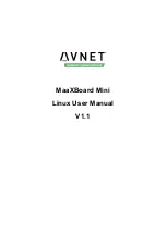 Preview for 1 page of Avnet MaaXBoard Mini User Manual