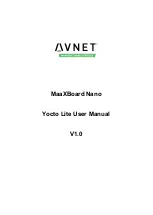 Preview for 1 page of Avnet MaaXBoard Nano User Manual