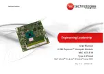 Avnet MSC Technologies COM Express C6C-BW User Manual предпросмотр