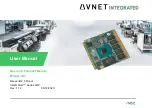 Avnet Qseven MSC Q7-BT User Manual preview