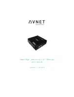 Предварительный просмотр 1 страницы Avnet SmartEdge User Manual