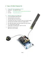 Предварительный просмотр 7 страницы Avnet Telus LTE-M IoT Starter Kit Hardware User'S Manual