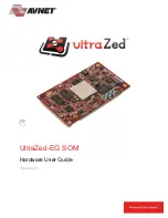 Preview for 1 page of Avnet UltraZed-EG Hardware User'S Manual