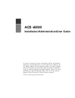 Preview for 3 page of Avocent ACS V6000 User Manual