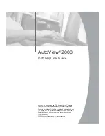 Preview for 3 page of Avocent AutoView 2000 Installer/User Manual