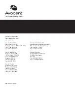 Preview for 34 page of Avocent Eletric Keyboard Installer/User Manual