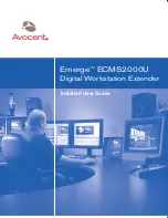 Avocent Emerge ECMS2000U Installer/User Manual preview