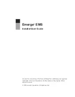 Предварительный просмотр 3 страницы Avocent Emerge EMS1000MP Series Installer/User Manual