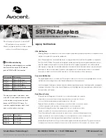 Preview for 2 page of Avocent Equinox Multiport SST-8P Quick Installation Manual