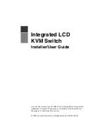 Preview for 3 page of Avocent Integrated LCD KVM Switch Installer/User Manual