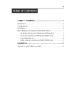 Preview for 5 page of Avocent Integrated LCD KVM Switch Installer/User Manual