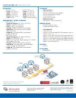 Preview for 2 page of Avocent KVM Switching Specification Sheet